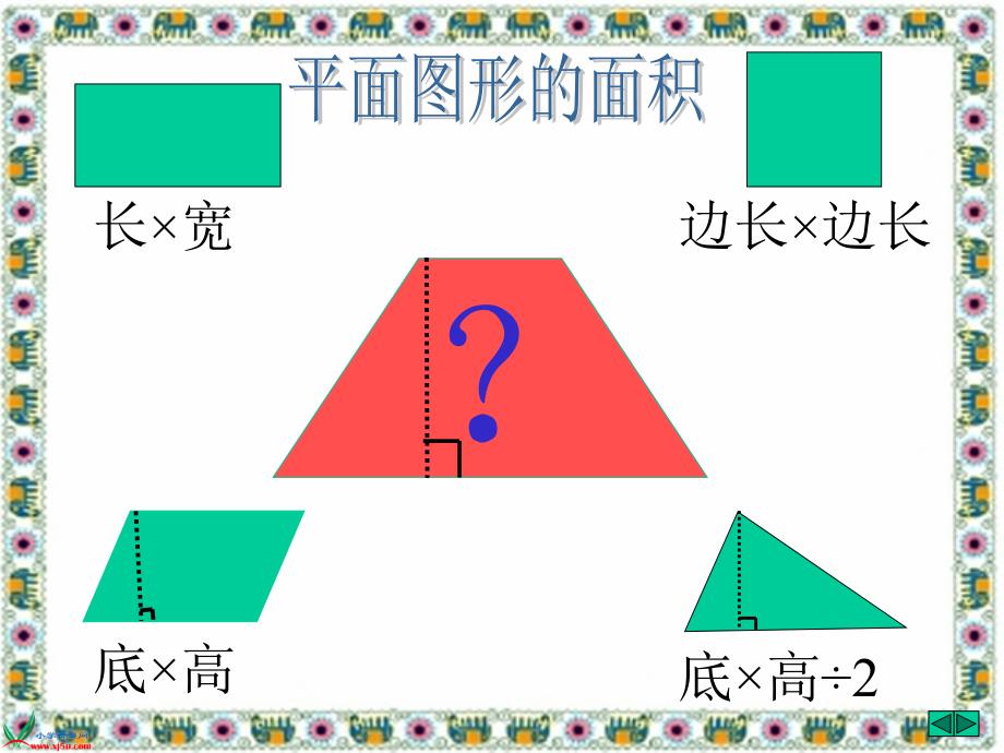 北师大版数学五年级上册《梯形的面积》PPT课件之三[1]_第3页