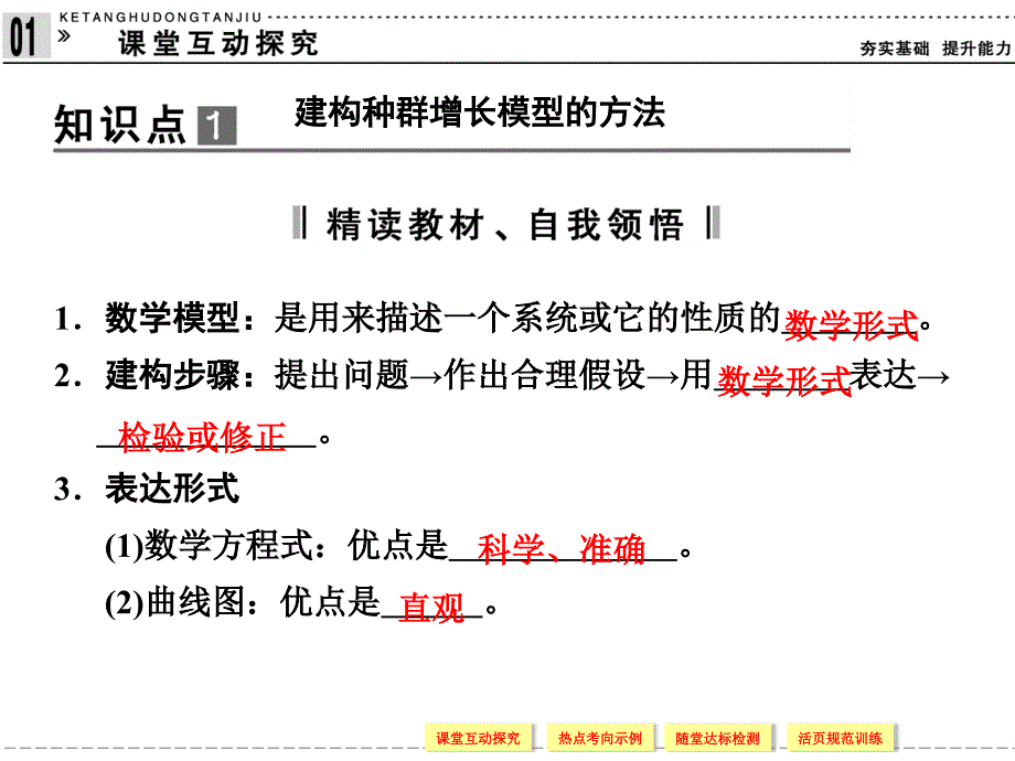 2013-2014版高中生物(人教版,广东专用)必修三同步配套课件4-2种群数量的变化_第3页