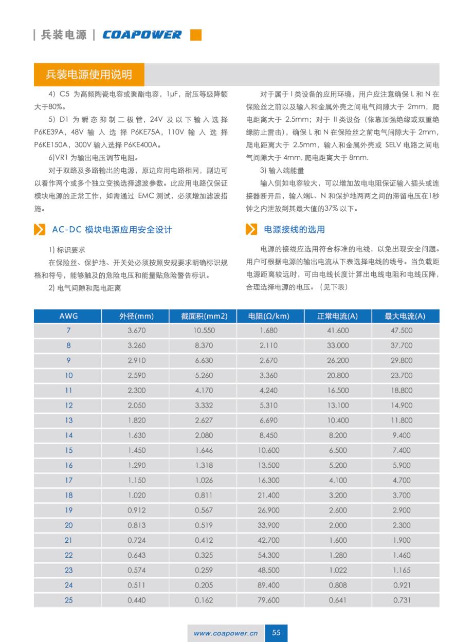 新开关电源 兵装电源使用说明_第4页