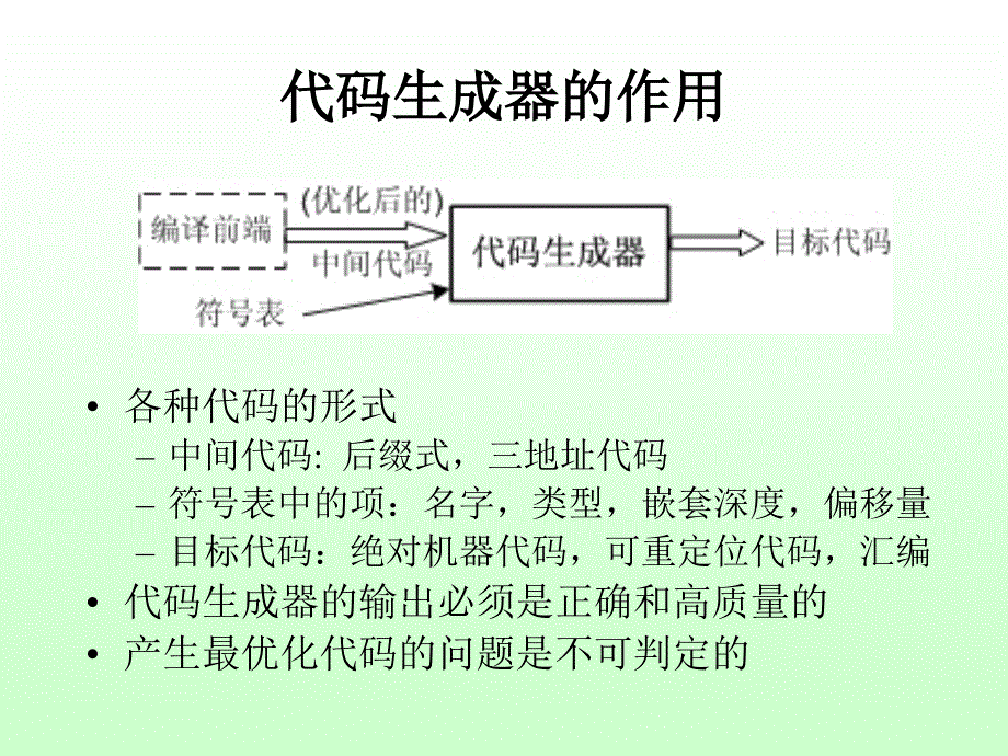 《编译原理课程教案》第8章：代码生成_第4页