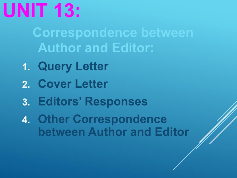 Unit 13 Publication(印刷出版)_第1页