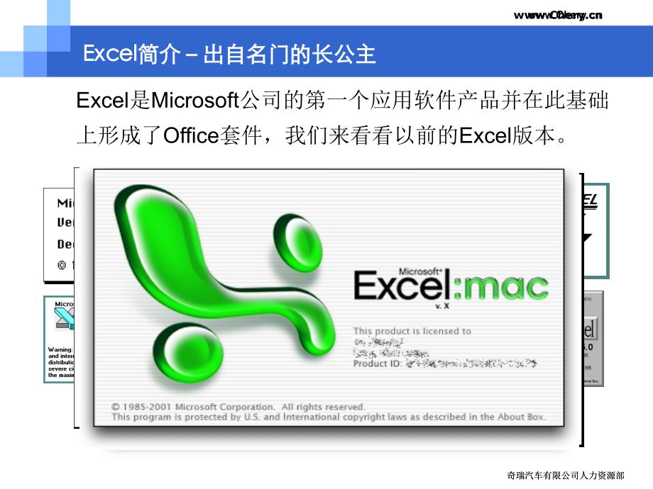 EXCEL应用培训课件(奉献版)_第4页