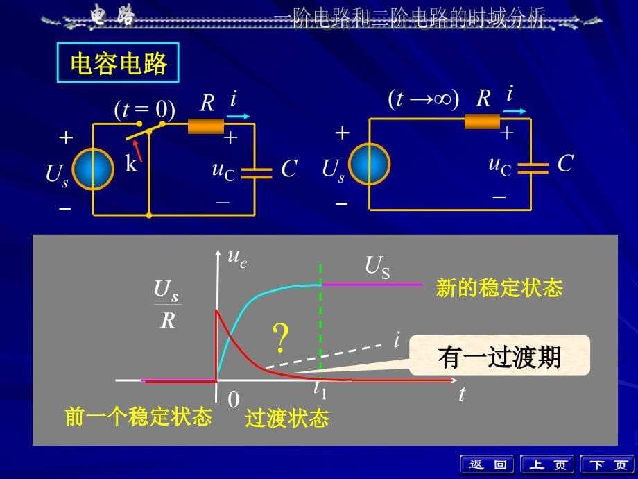 第7章 一阶电路和二阶电路的时域分析._第5页