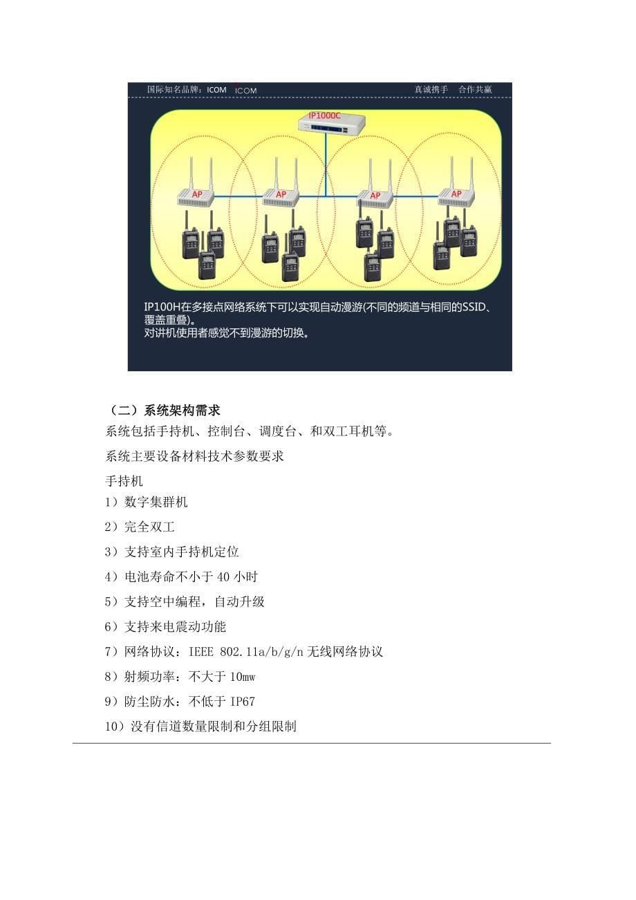 Wlan WiFi对讲机系统解决方案PDF版_第5页