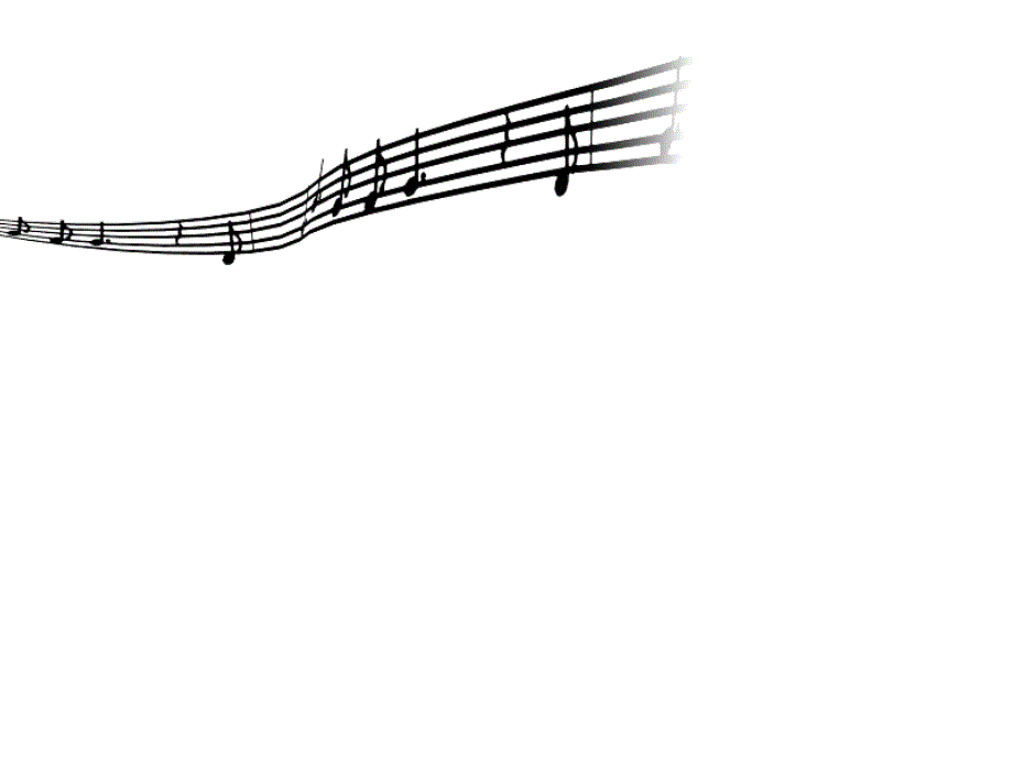 黑白跳动的音符音乐专业模板_第3页