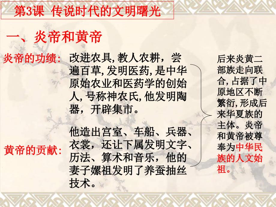 北师大版七年级上册历史课件(复习)_第4页