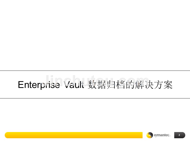 赛门铁克信息归档解决方案_第2页