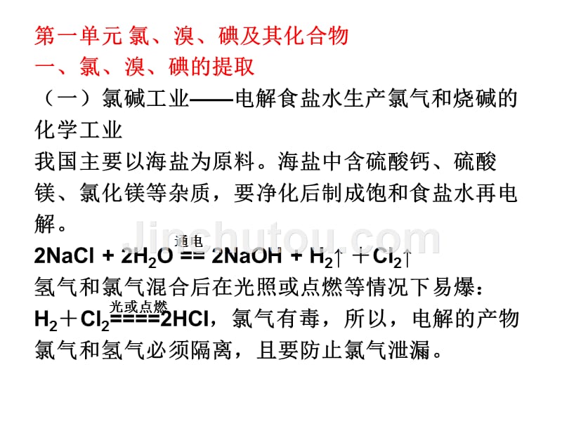 苏教版必修一专题二从海水中获得的化学物质复习课件1_第2页