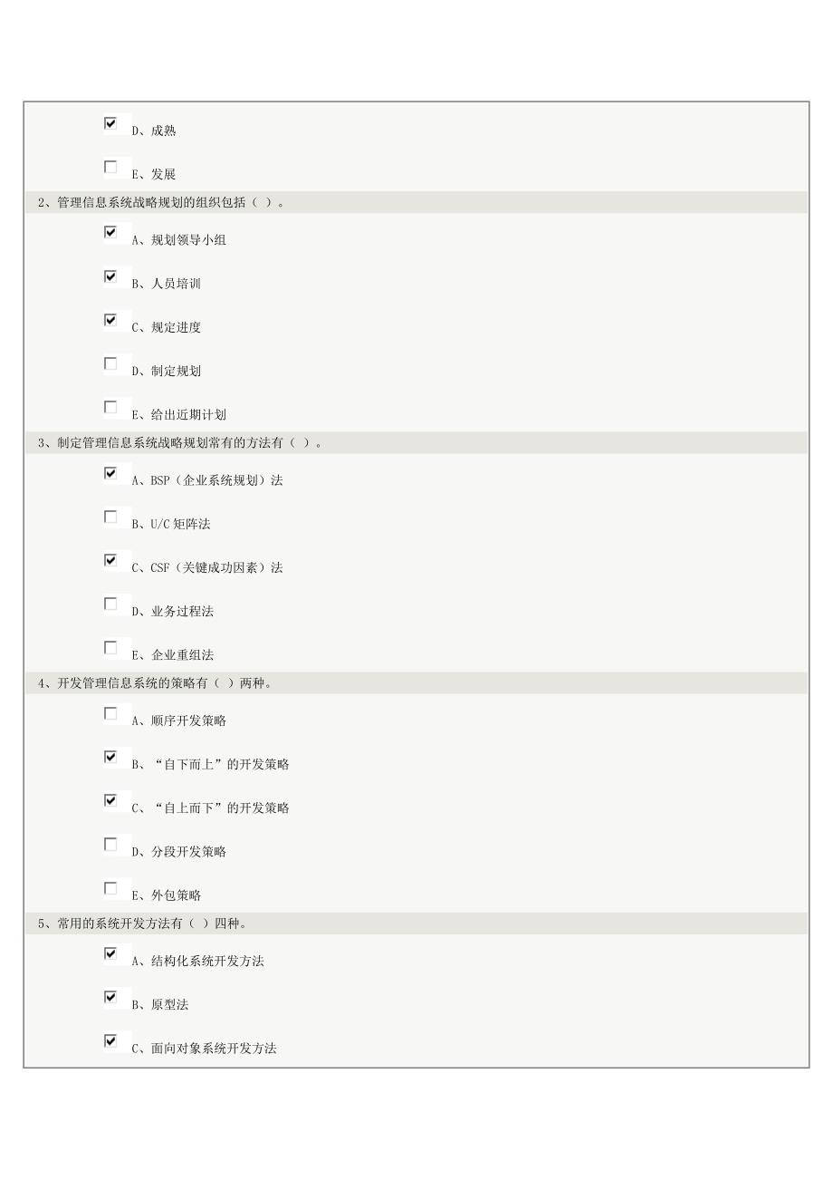 《管理信息系统》第04章在线测试_第2页