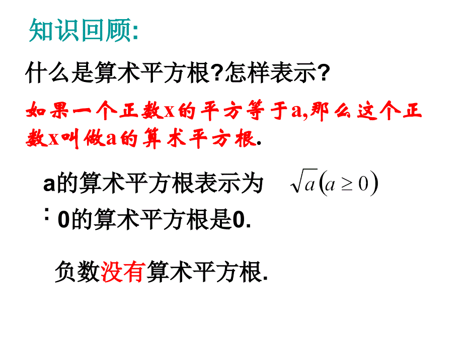 七年级数学第一学期课件平方_第2页