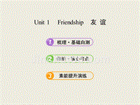 2014届高三人教版英语(浙江专版)总复习课件：必修1 Unit 1 Friendship