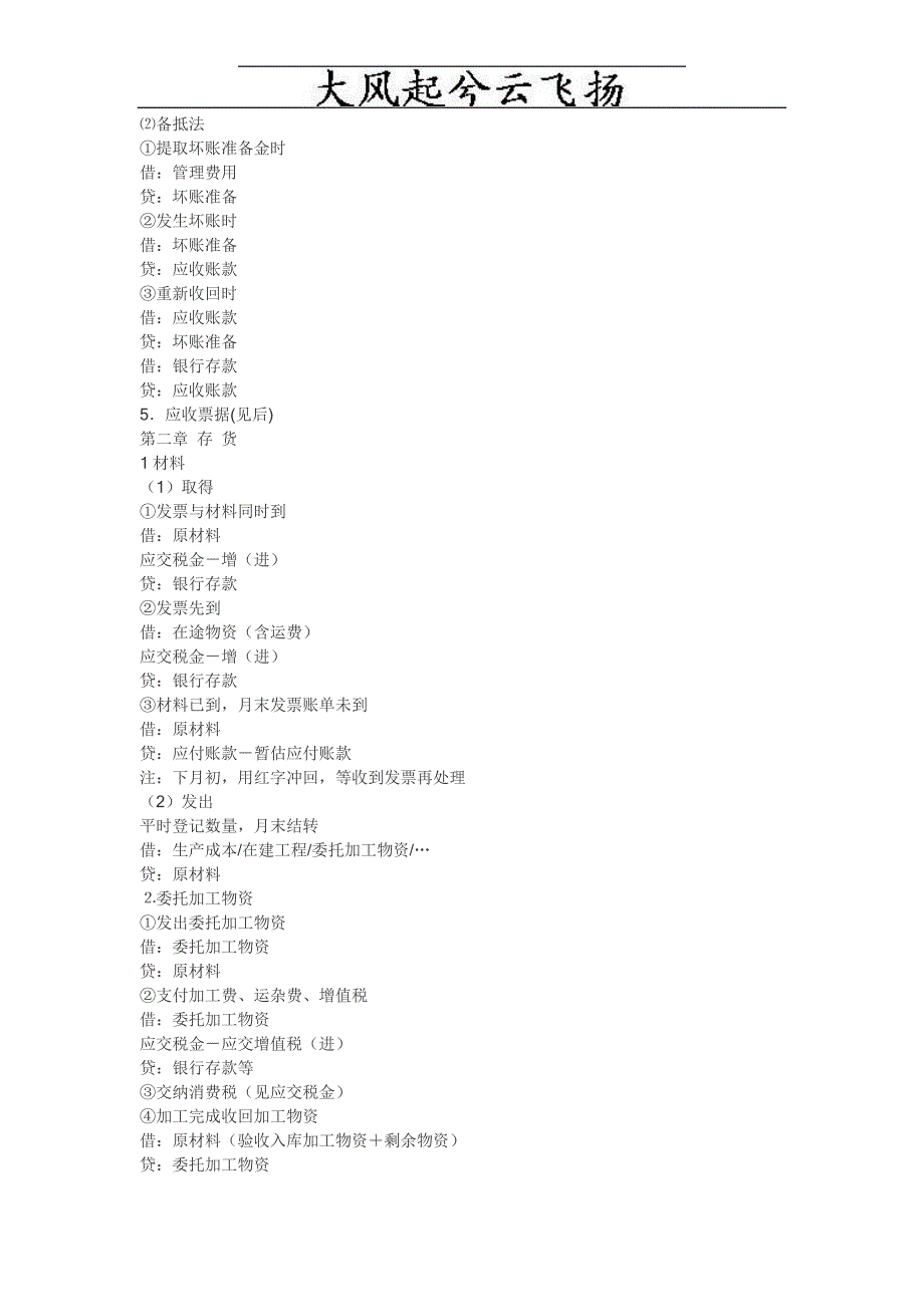 Hemuru常用会计分录大全_第2页