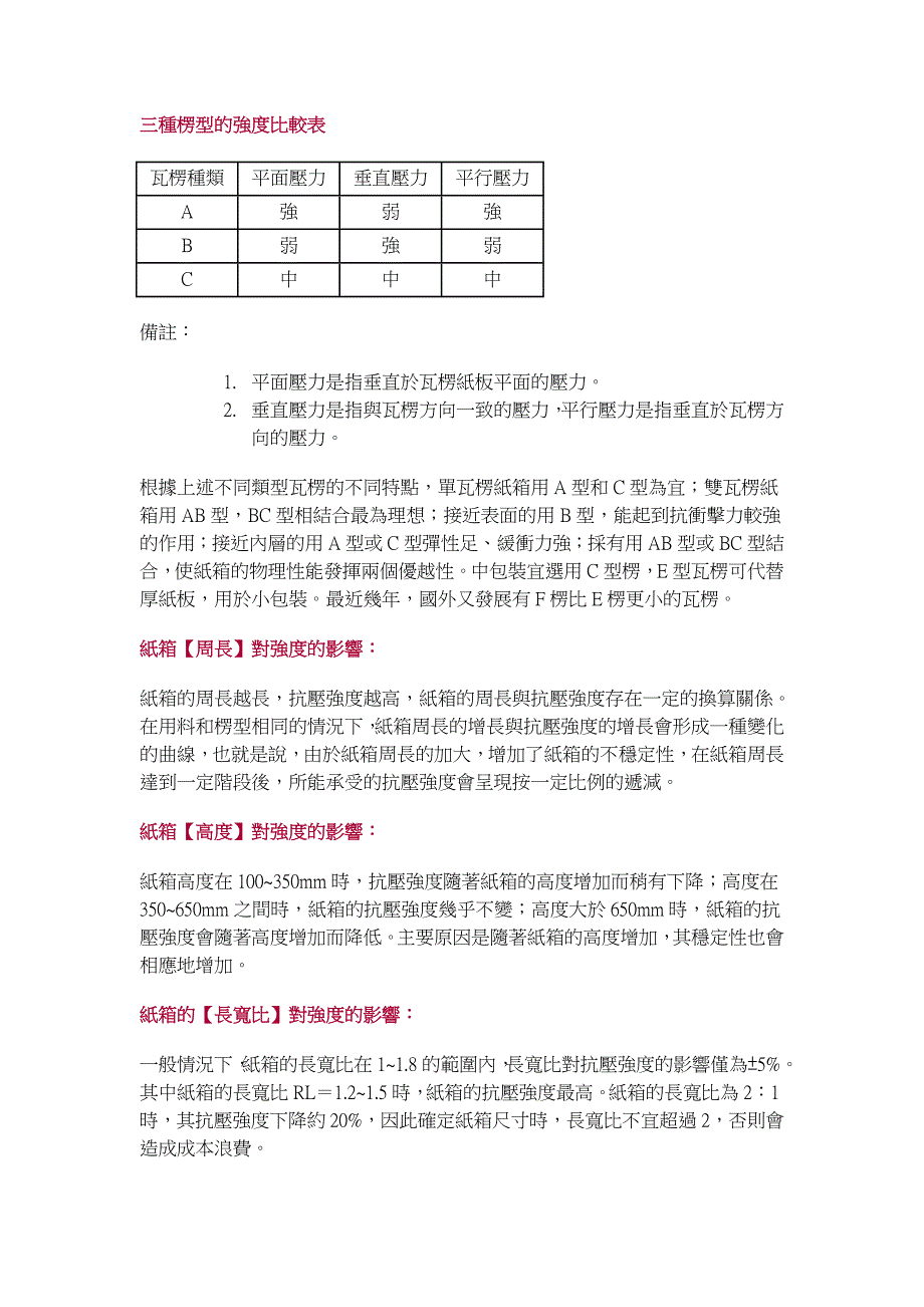 瓦愣纸板的规格定义_第3页