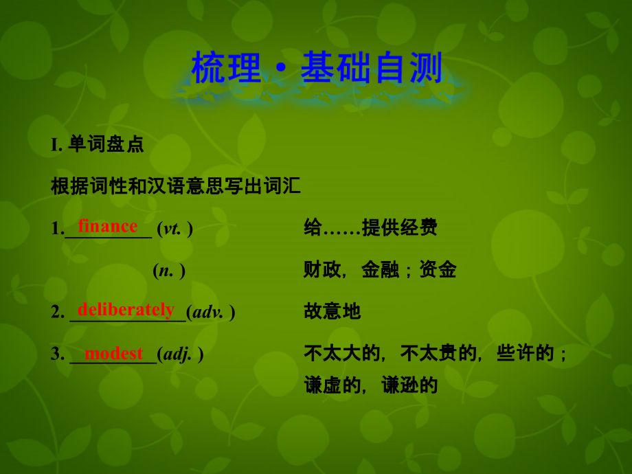 【全程复习方略】2013版高中英语 Unit 4 Films and film events课件 译林牛津版选修8_第2页