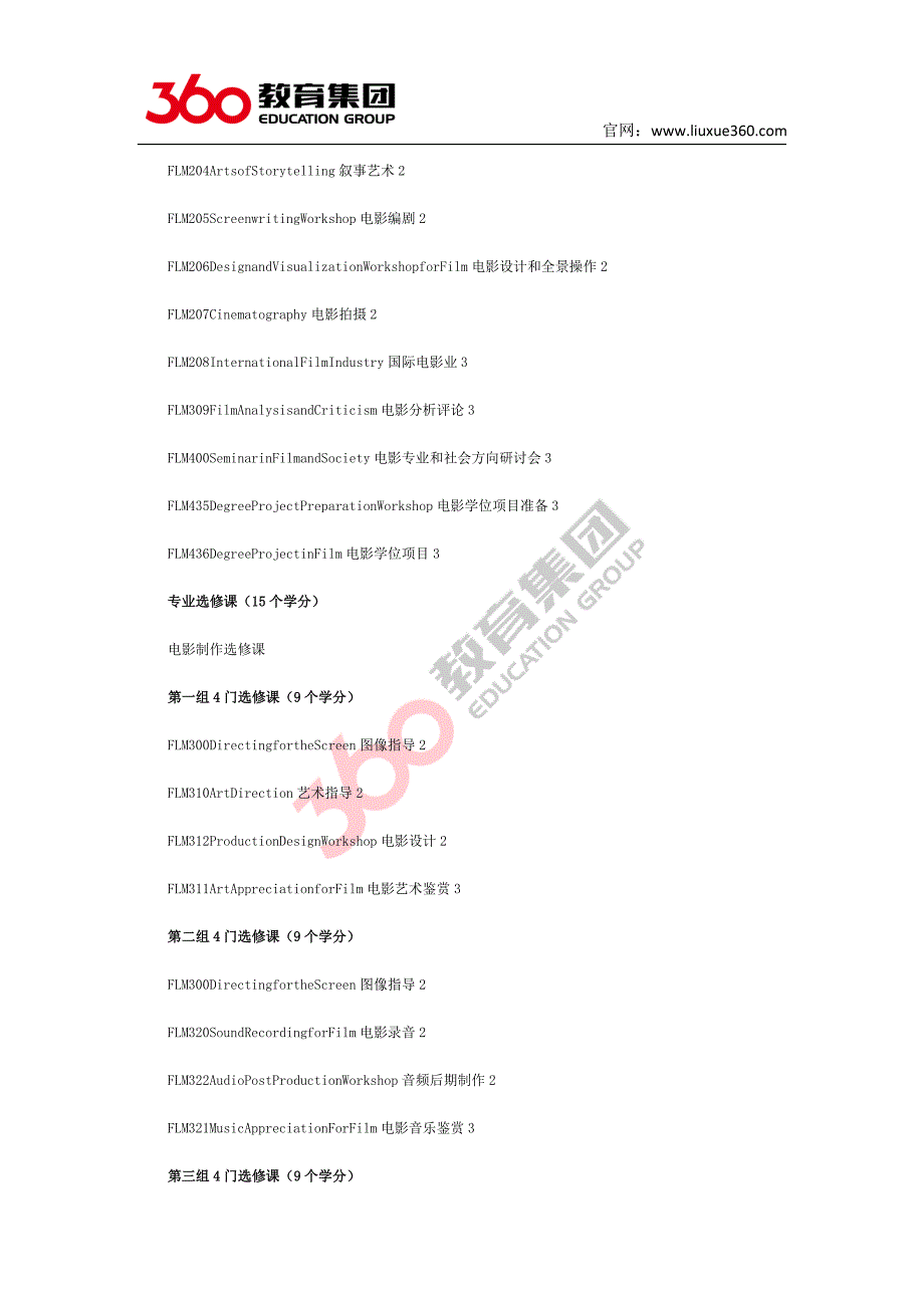 曼谷大学传媒学院电影学_第4页