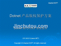 Dotnet 产品版权保护方案