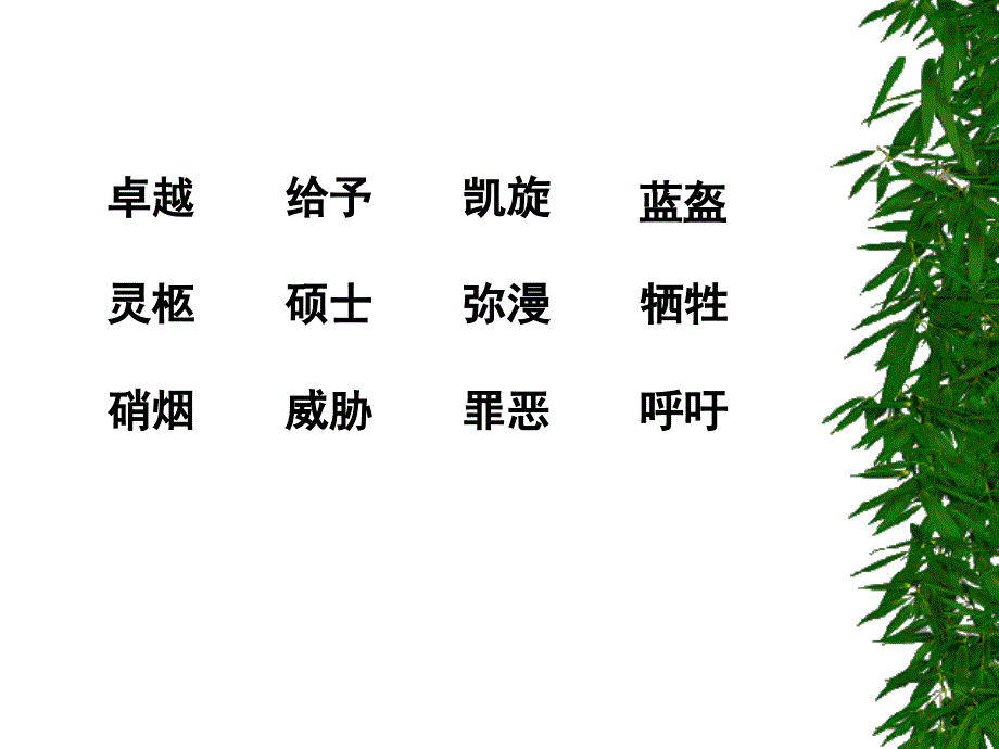 人教新课标四年级语文下册《一个中国孩子的呼声2》PPT课件_第2页
