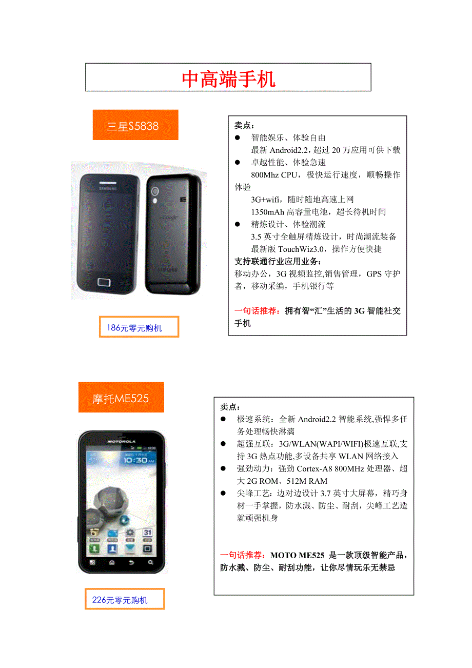 智能3G手机终端10款_第4页