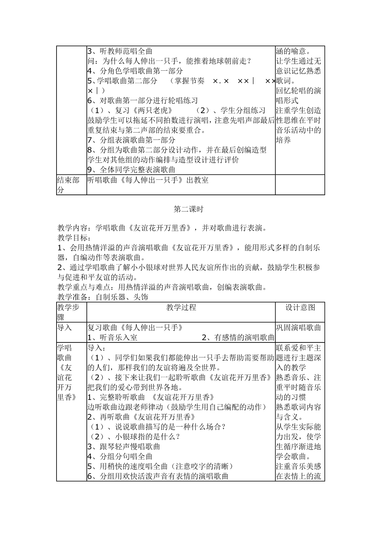 三年级音乐下册八单元备课案_第2页