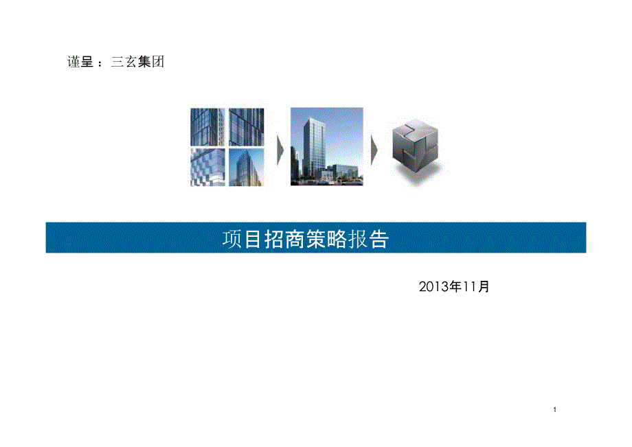 2013年3月深圳比克科技大厦项目招商策略报告_第1页