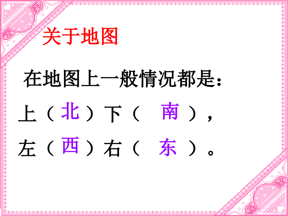 人教版三年级数学下册第一单元_位置与方向复习课件_第2页