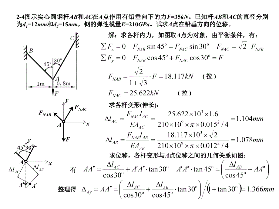 材料力学作业参考题解(1)_第4页