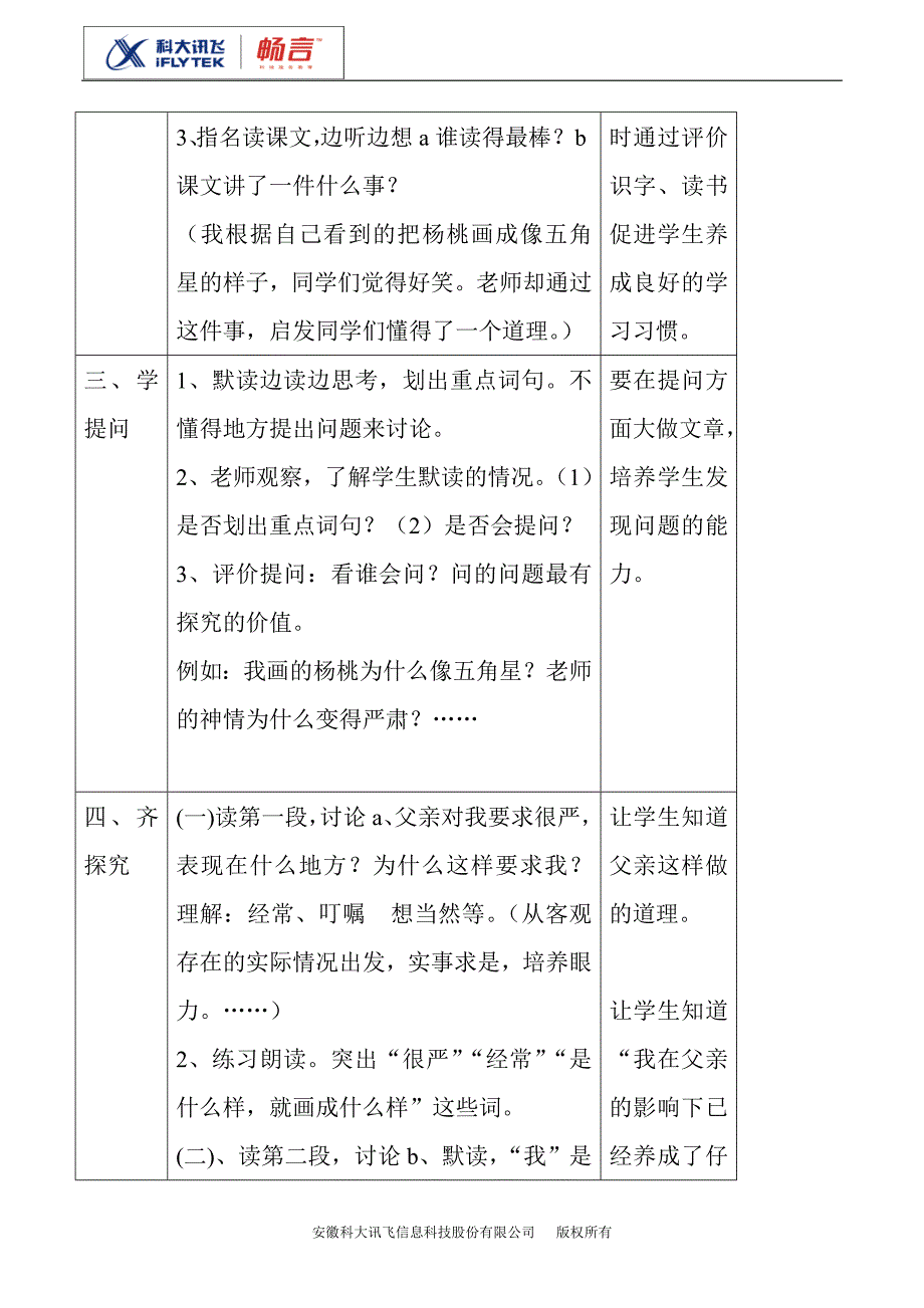 画杨桃教学设计2(人教语文3B)_第2页