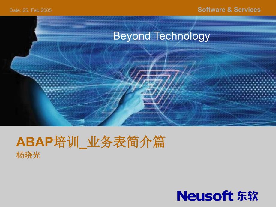 SAP ABAP 报表开发培训_业务表简介篇_第1页