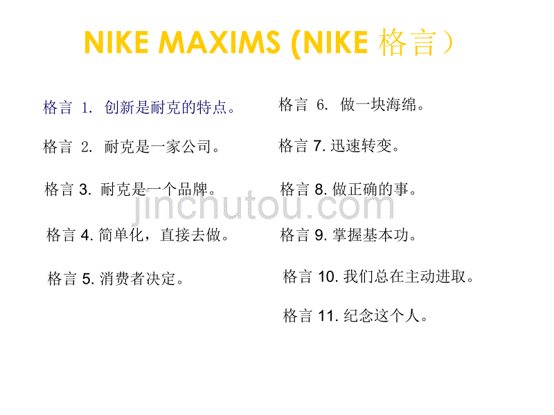 NIKE顾客服务标准起跑线_第5页