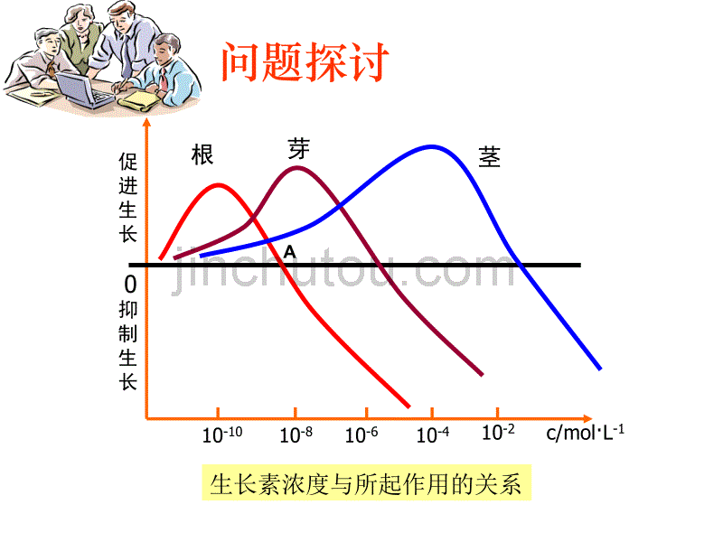 人教版教学课件吉林省松原市扶余县第一中学高二生物《32生长素的生理作用》课件_第4页