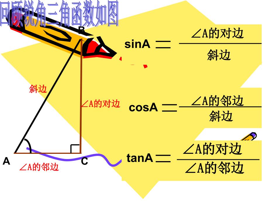 人教版九年级数学第二十八章第一节锐角三角函数的应用_第2页