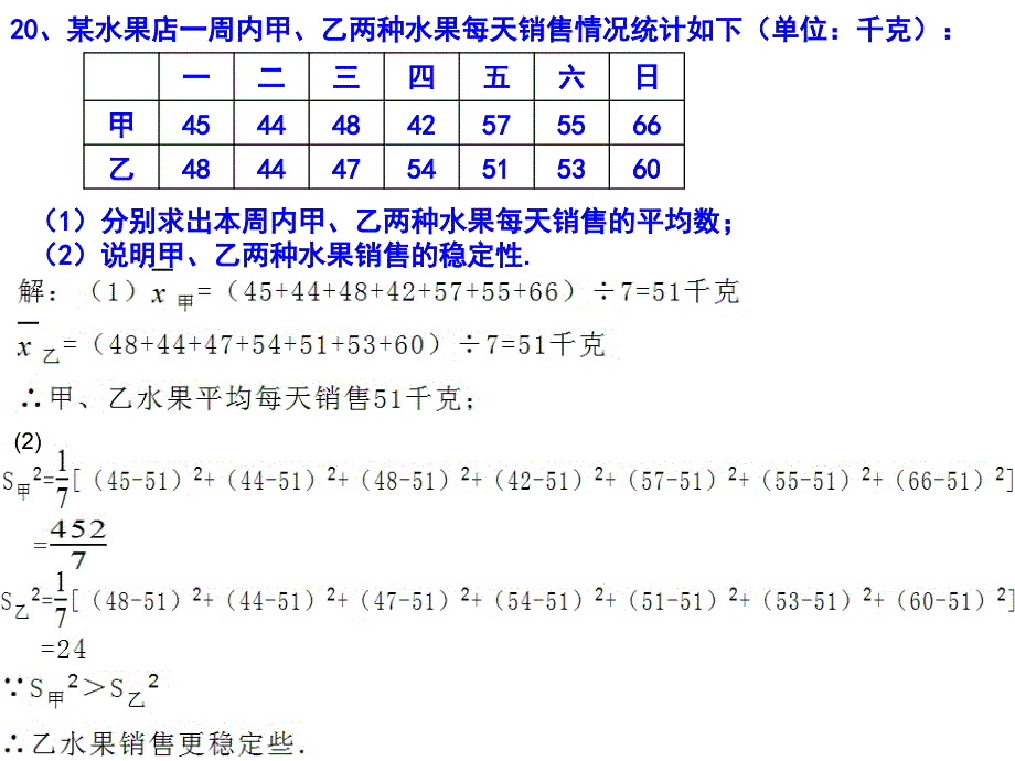 华东师大版八年级下数学复习综合(二)试卷_第2页