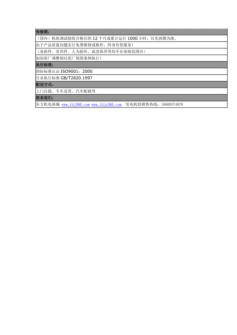 帕金斯伯琼斯常用64KW柴油发电机组1104C-44TAG1技术规格参数_第2页