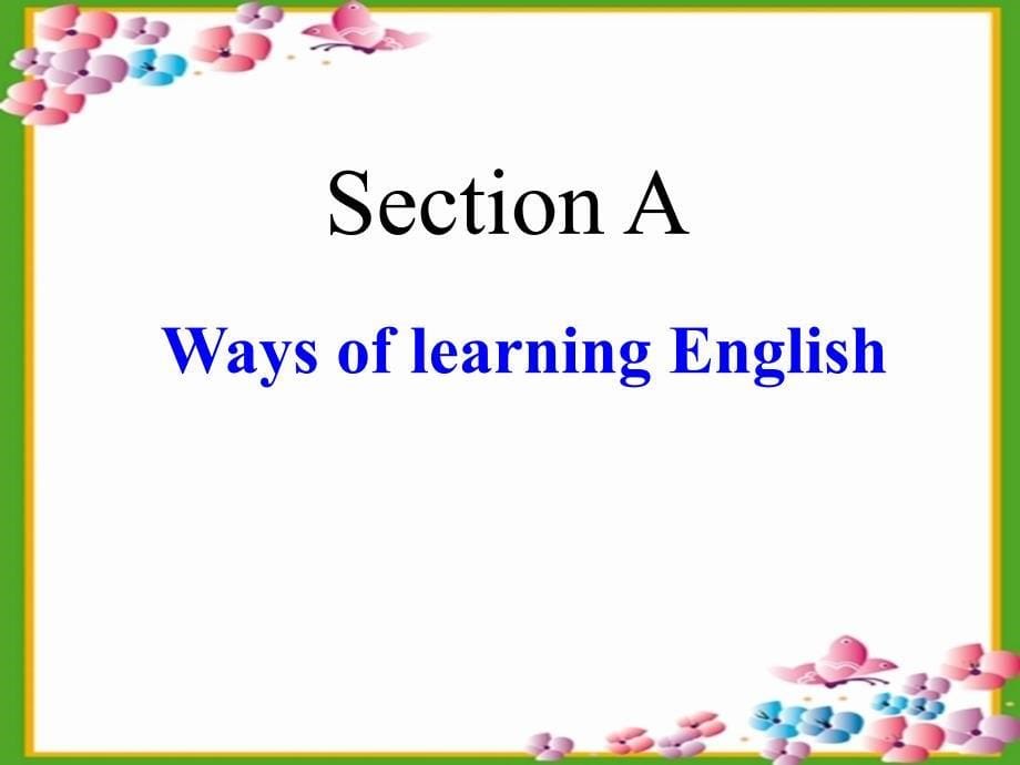 人教版英语九年级unit1课件_第5页