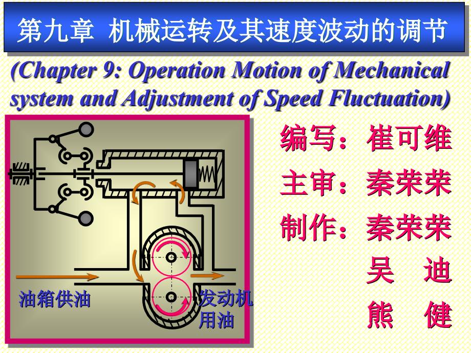机械原理课件A-第九章1_第1页