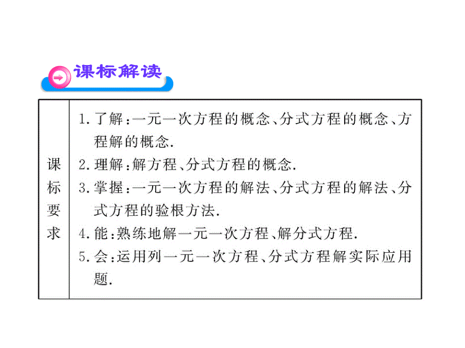 初四数学总复习精品 第六讲一元一次方程与分式方程_第3页