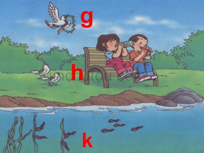 一年级语文上册《汉语拼音5_g_k_h》ppt课件_第2页