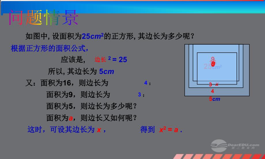 河南省淮阳县西城中学八年级数学上册《11.1.1 平方根》课件 新人教版_第1页