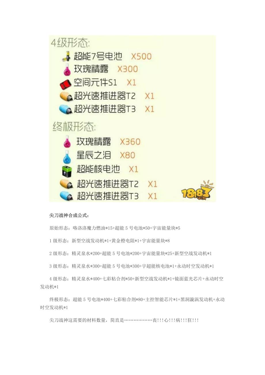 球球大作战4.2.0版圣衣合成公式汇总_第4页