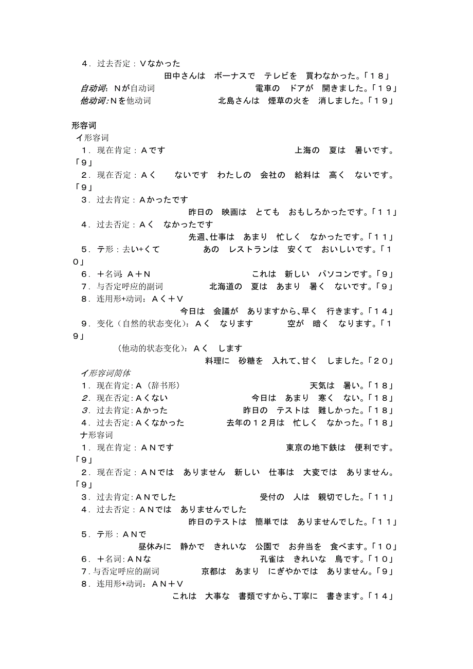 新日本语教程初级1语法整理_第2页