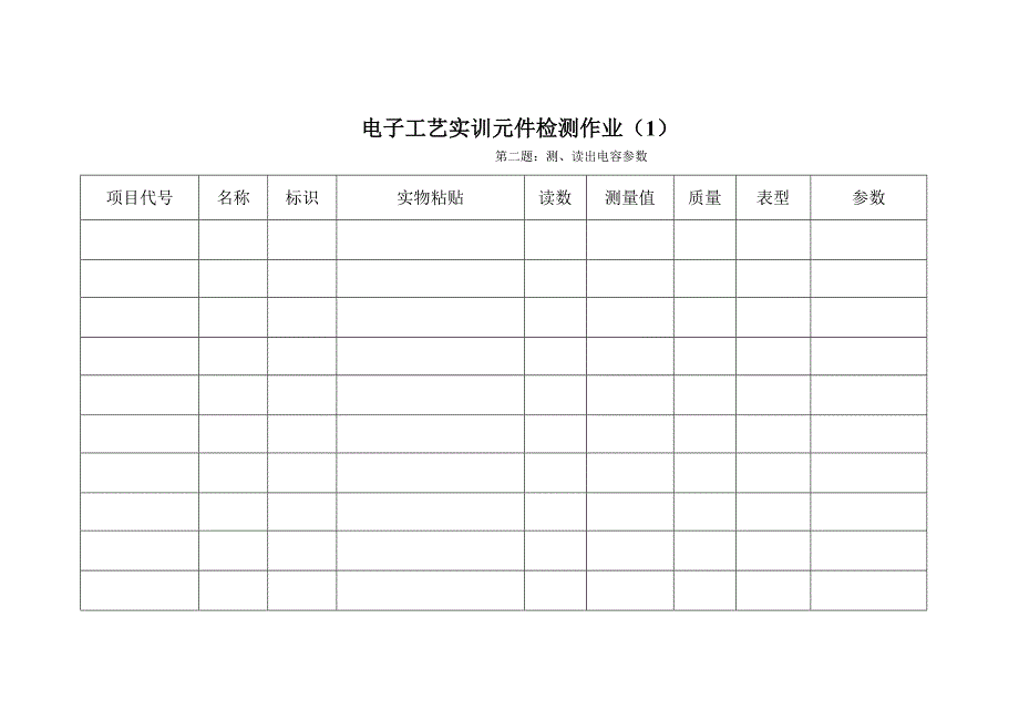 电子工艺实训元件检测作业33_第2页