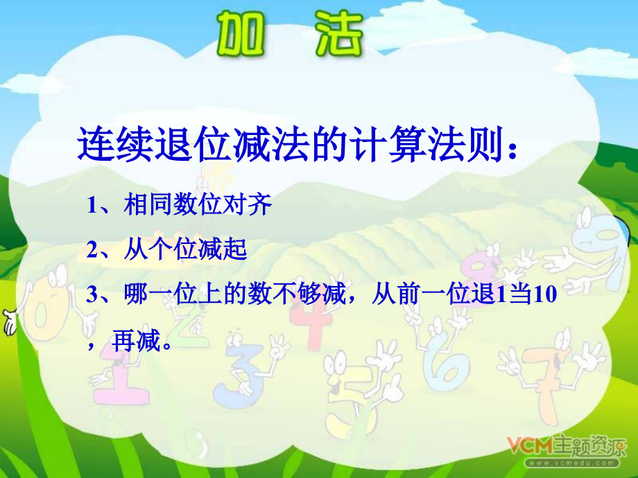 人教版三年级数学上册第二单元万以内的加减法复习 (2)_第4页