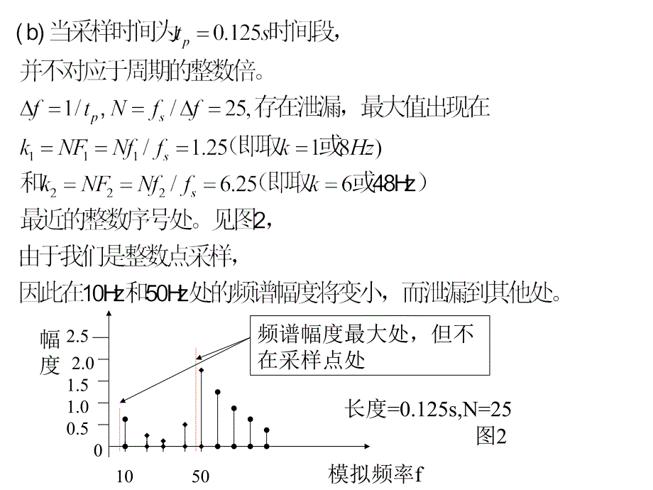 数字信号处理作业频谱泄漏效应_第4页