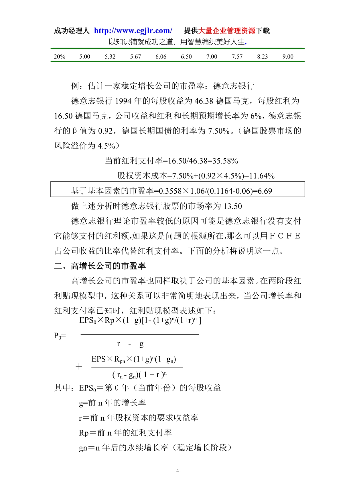 第七讲如何使用市盈率倍数法_第4页