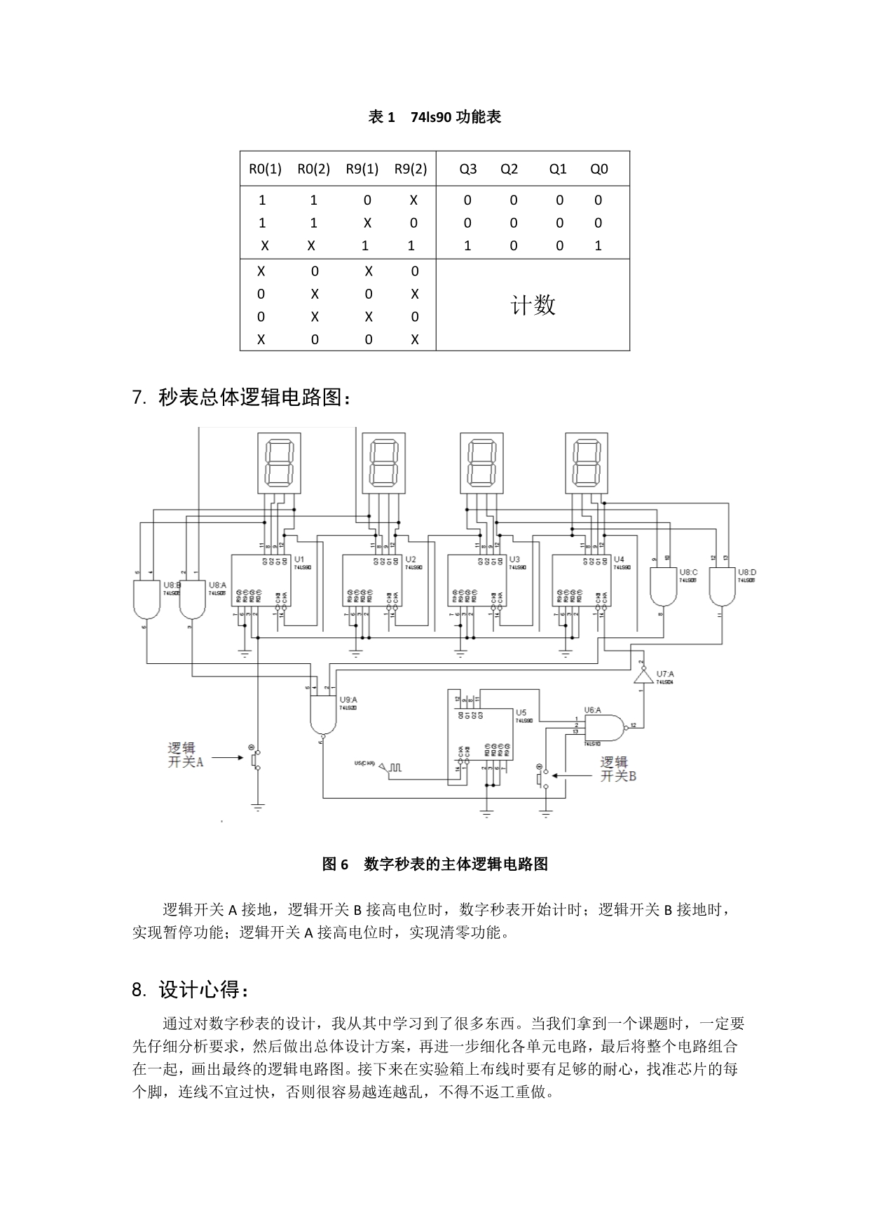 %A(简易数字秒表和汽车尾灯控制器)_第4页