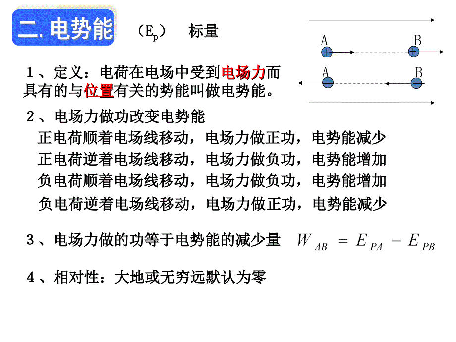 物理：1.4《电势能 电势和电势差》_第4页