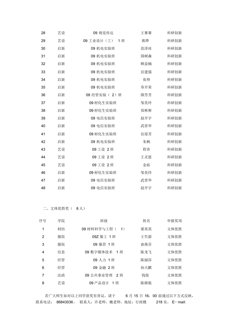 为学校赢得了荣誉,其中,叶王颖等56位同学表现突出_第2页