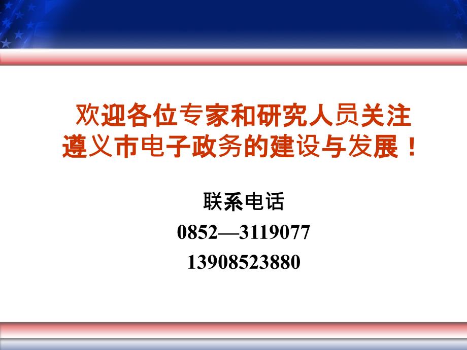 遵义市电子政务的建设与思考_第4页