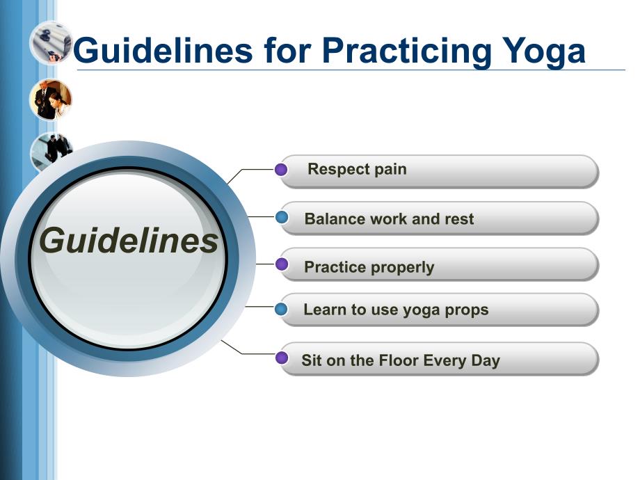 guideline and caution of yoga 瑜伽的指导和注意事项_第2页