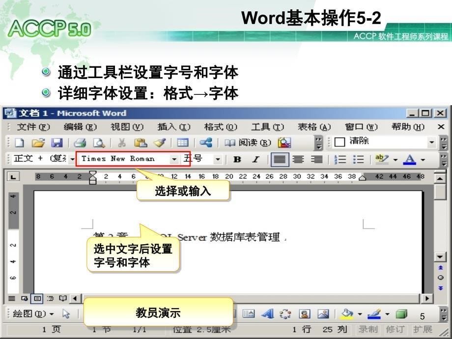 WORD制作个人简历教程_第5页